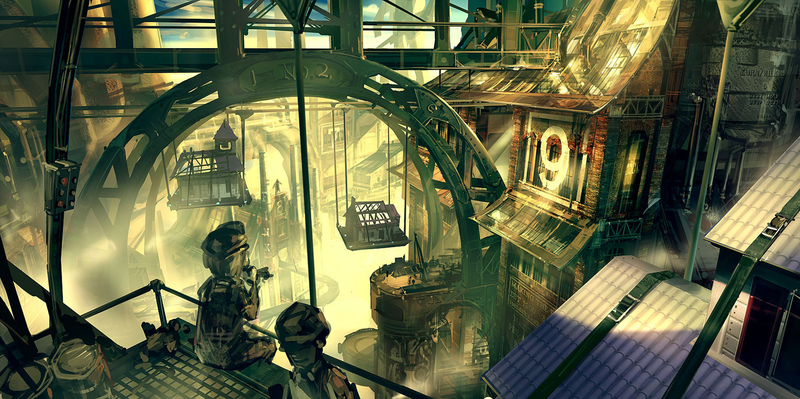 Illustration for article titled The Beautiful Concept Art Of BioShock Infinite